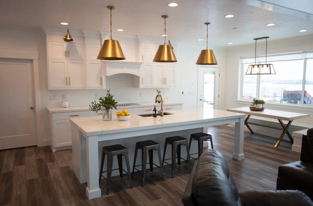 Open Shelving vs. Upper Cabinets in Cache Valley Kitchens: What Actually Works in Mountain-Climate Homes