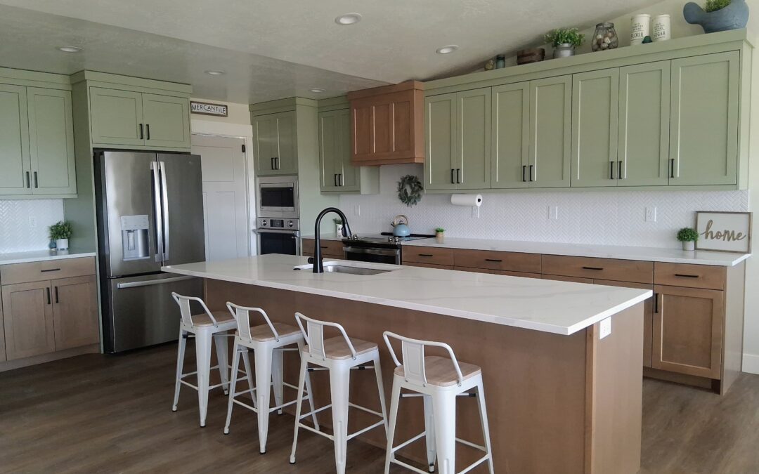 Trendy Kitchen Cabinets in 2026: Why Sage Green Is Taking Over in Utah
